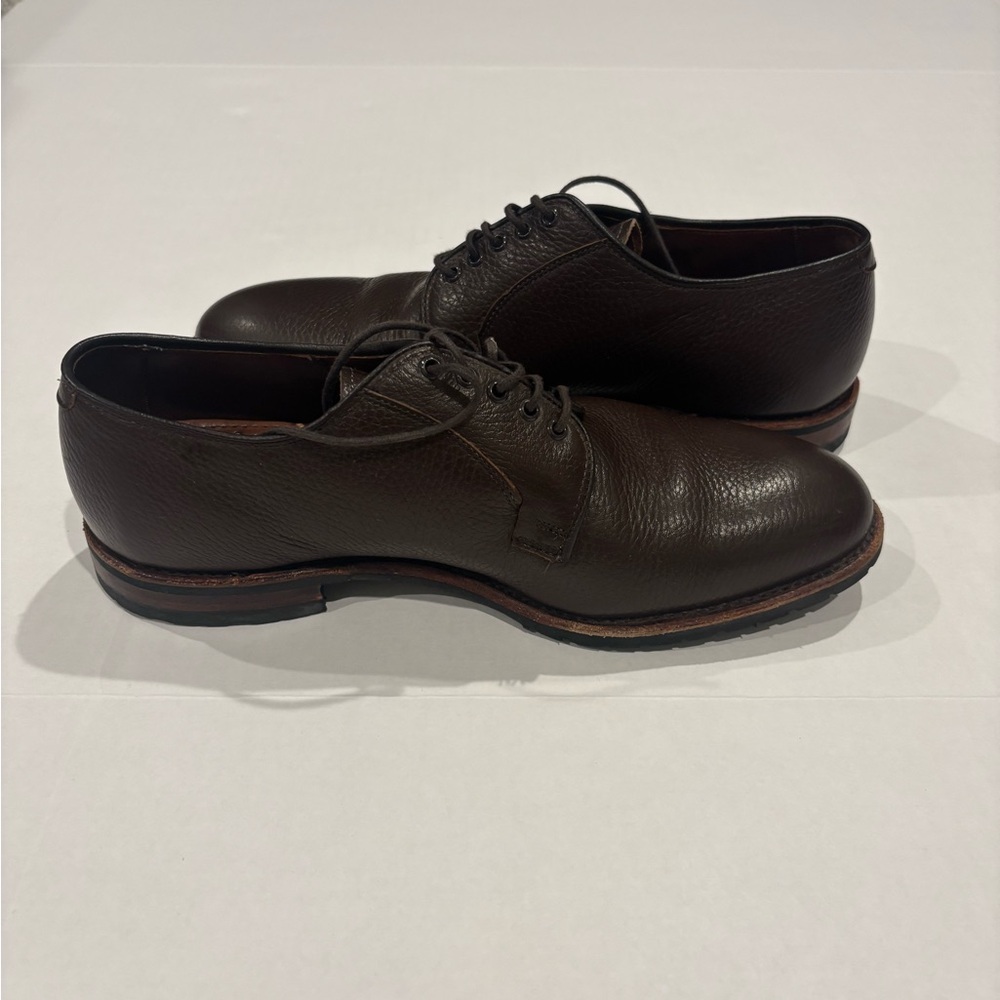 Brooks Brothers Made in USA Leather Dress Shoes Brown Sz 9.5 D